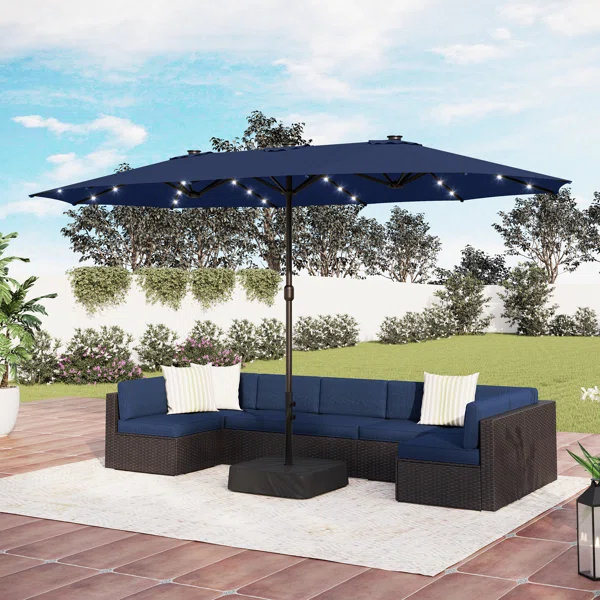 Sol 72 Outdoor™ Yuliana 180'' x 108'' Rectangular Lighted
